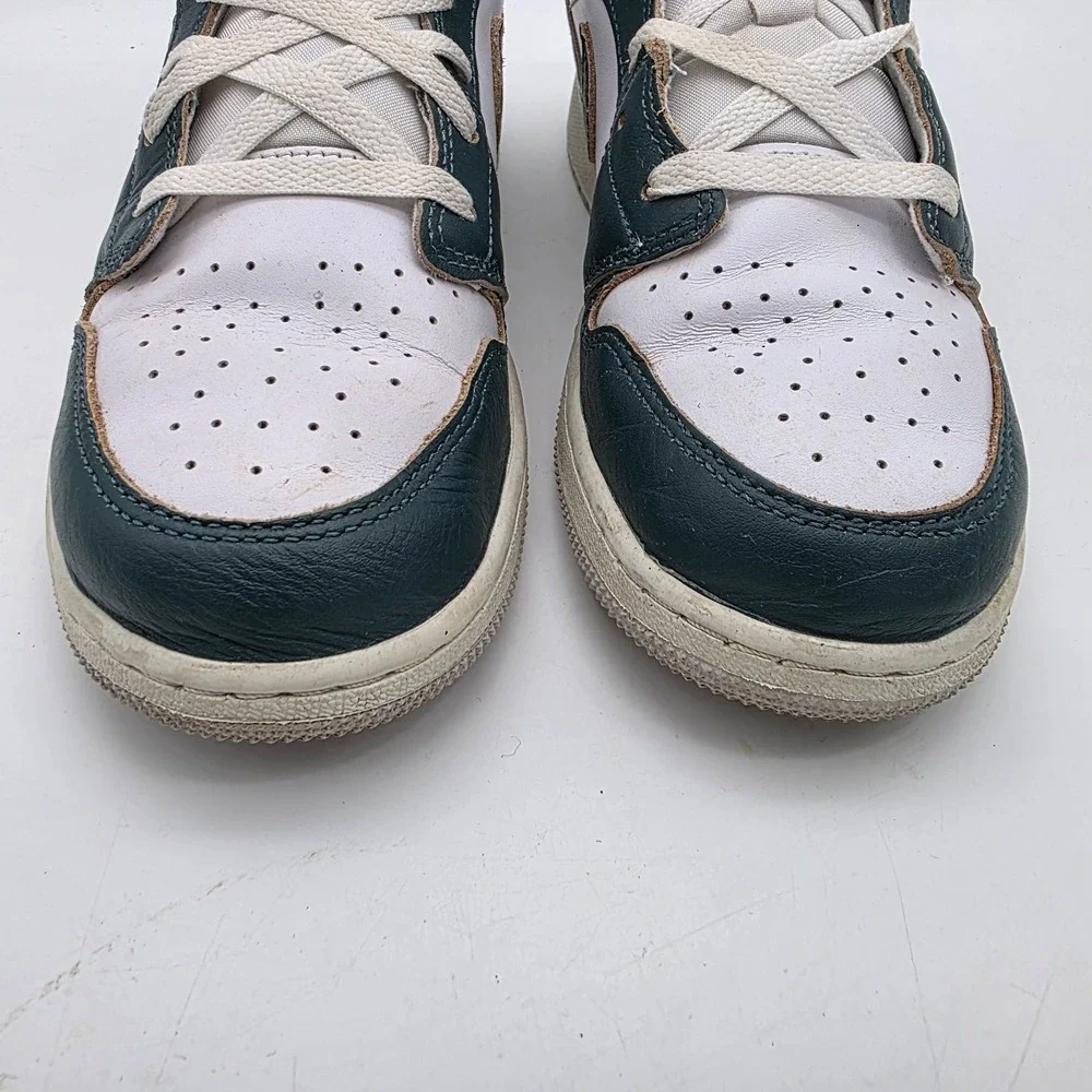 Nike Air Jordan 1 Low SE GS Oxidized Green/White FQ8041-300 7Y Youth